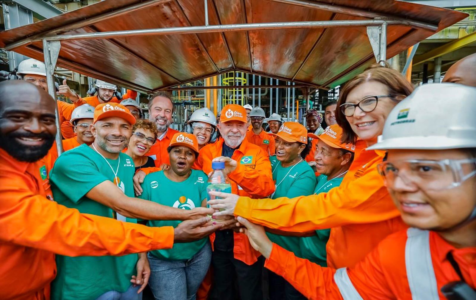 Visita presidencial evidência protagonismo dos catadores em Minas Gerais